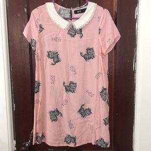 Pink Cat Dress